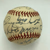 Rare Jesse Owens & Joe DiMaggio HOF Multi Signed Baseball JSA COA