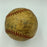 Mickey Cochrane Single Signed Inscribed Game Used Baseball 1934 MVP Season JSA