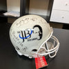 Peyton Manning & Junior Seau Multi Signed JB Awards Full Size Helmet JSA COA