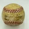 Bill McKechnie Single Signed 1946 National League Frick Baseball JSA COA HOF