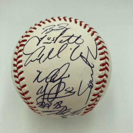 2014 San Francisco Giants World Series Champs Team Signed Baseball PSA DNA COA