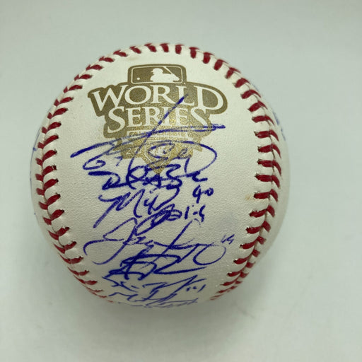 2010 San Francisco Giants World Series Champs Team Signed Baseball MLB Hologram