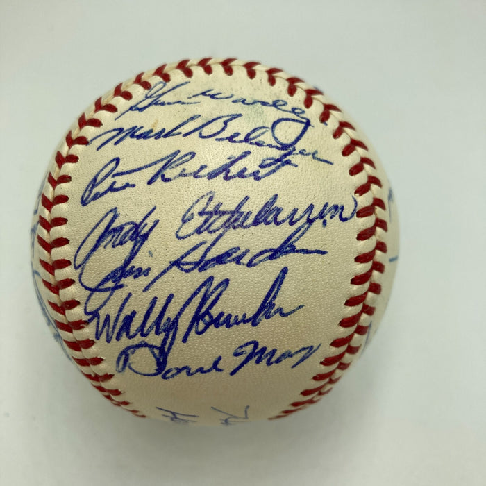 Beautiful 1966-67 Baltimore Orioles Team Signed Baseball JSA COA