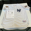 Derek Jeter Signed 2001 World Series New York Yankees Game Model Jersey Beckett