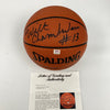 Wilt Chamberlain "#13" Signed Spalding NBA Game Basketball PSA DNA Graded 9 MINT