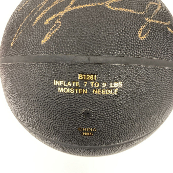 Michael Jordan Final Shot June 14, 1998 Signed Basketball UDA & PSA DNA COA