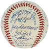 1961 New York Yankees World Series Champs Team Signed Baseball Mickey Mantle JSA