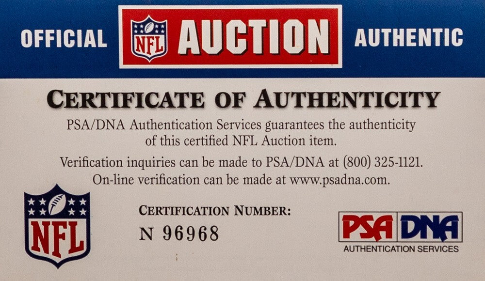 Rob Gronkowski 2010 NFL Draft Multi Signed Authentic Helmet 36 Sigs PSA DNA COA