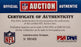 Rob Gronkowski 2010 NFL Draft Multi Signed Authentic Helmet 36 Sigs PSA DNA COA