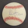 Nolan Ryan 5,714 K's Signed American League Baseball Beckett Hologram