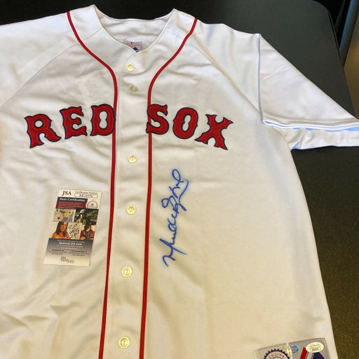 Manny Ramirez Signed Authentic Boston Red Sox Jersey Huge Signature With JSA COA