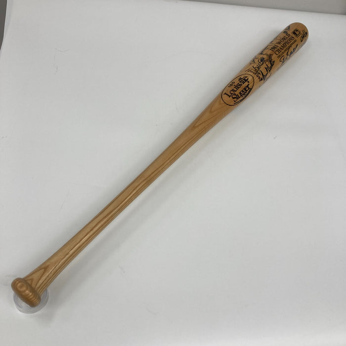 1981 Los Angeles Dodgers World Series Champs Team Signed Baseball Bat  JSA COA