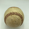 Casey Stengel Single Signed 1950's Game Used National League Baseball JSA COA