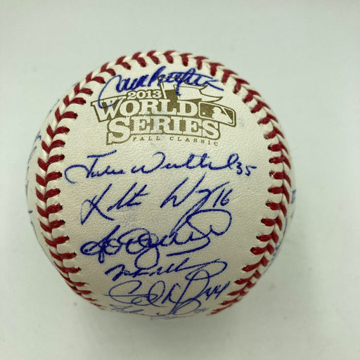 2013 St. Louis Cardinals NL Champs Team Signed World Series Baseball JSA COA
