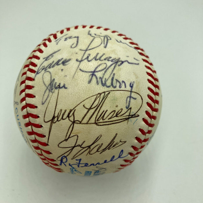 1940's-1950's Boston Red Sox Legends Multi Signed Baseball 30 Sigs