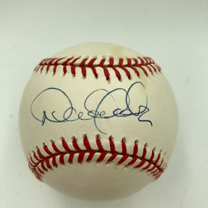 Derek Jeter Rookie Signed Official 1996 World Series Baseball With JSA COA