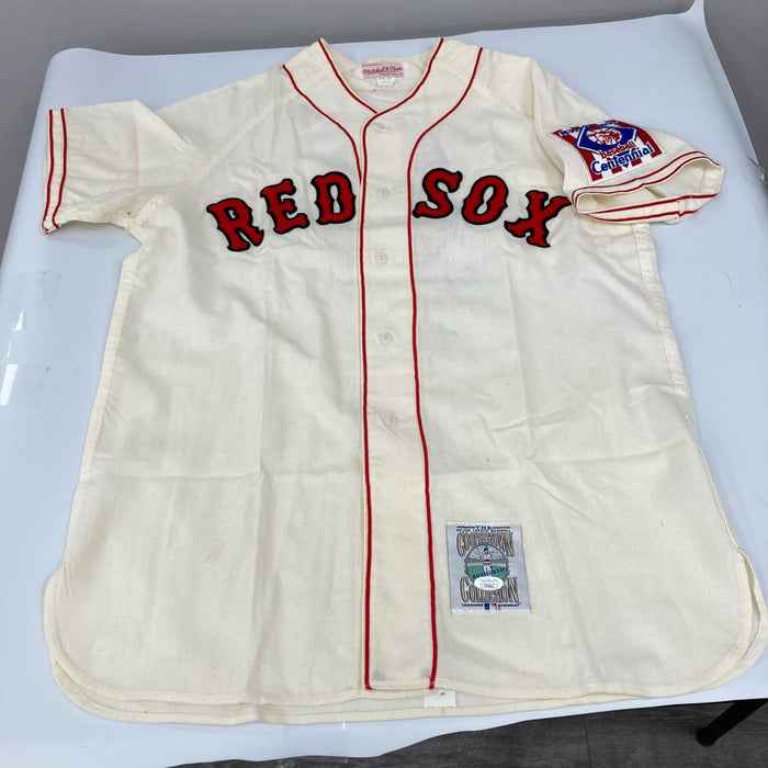 The Finest Ted Williams "Hall Of  Fame 1966 #9" Signed Boston Red Sox Jersey JSA