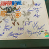 Beautiful 1968 New York Jets Super Bowl Champs Team Signed 16x20 Photo PSA DNA