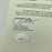 1958 New York Yankees World Series Champs Team Signed Baseball JSA COA