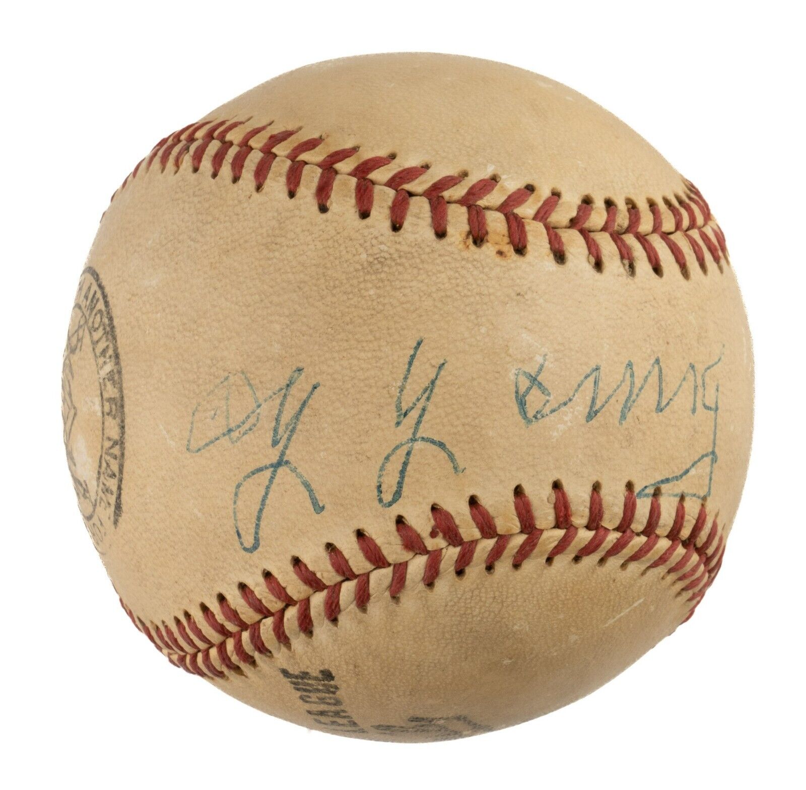 Beautiful Cy Young Single Signed Autographed Baseball JSA COA