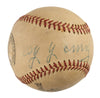 Beautiful Cy Young Single Signed Autographed Baseball JSA COA