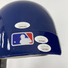 Robin Yount Paul Molitor Milwaukee Brewers HOF Legends Signed Helmet JSA COA