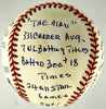 Beautiful Stan Musial Signed Heavily Inscribed Career STAT Baseball PSA & RJ COA