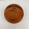 San Antonio Spurs Team Signed Game Used Basketball Tony Parker Ginobili Leonard