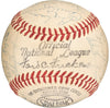 1942 Brooklyn Dodgers Team Signed National League Baseball JSA & Beckett COA