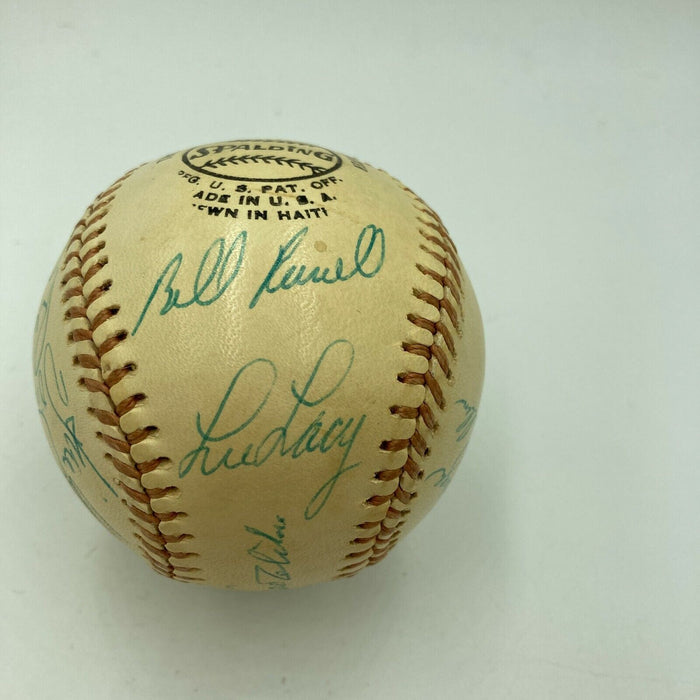 1974 Los Angeles Dodgers NL Champs Team Signed National League Baseball JSA COA