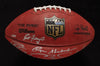 Tom Brady Peyton Manning Quarterback Legends Signed Football #17/24 Beckett COA