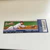 Jason Heyward MLB Debut First Game Original Ticket April 5, 2010