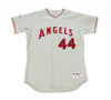 MIKE NAPOLI 2010 LOS ANGELES ANGELS AUTHENTIC GAME USED WORN ROAD JERSEY