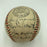 Babe Ruth & Lou Gehrig 1934 New York Yankees Team Signed Baseball JSA COA
