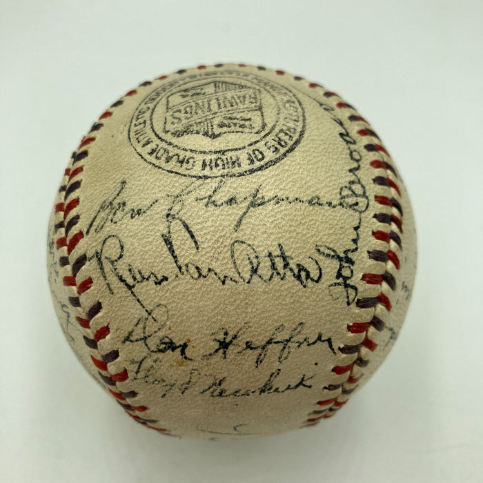 Babe Ruth & Lou Gehrig 1934 New York Yankees Team Signed Baseball JSA COA