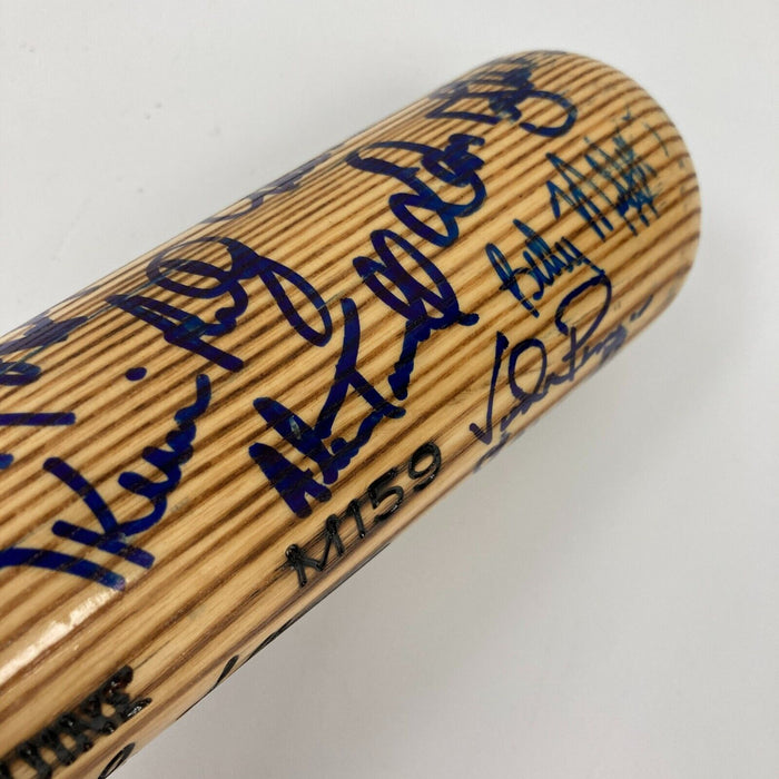 1991 Detroit Tigers Team Signed Louisville Slugger Game Issued Baseball Bat