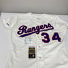 Nolan Ryan Signed 1989 Authentic Game Model Texas Rangers Jersey With JSA COA
