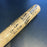 1957 Milwaukee Braves World Series Champs Team Signed Bat Hank Aaron JSA COA