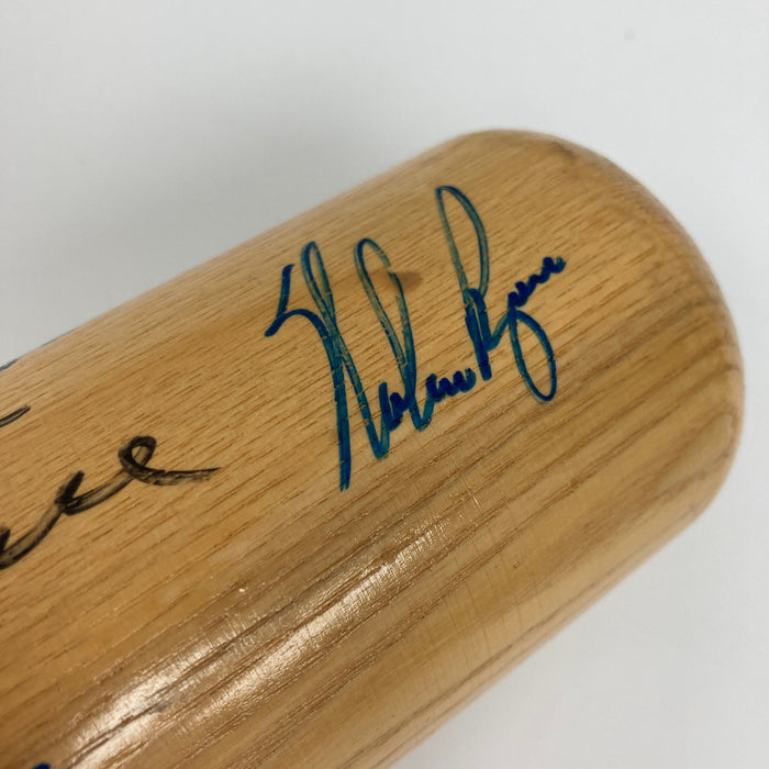 1969 New York Mets World Series Champs Team Signed Bat Nolan Ryan Tom Seaver JSA