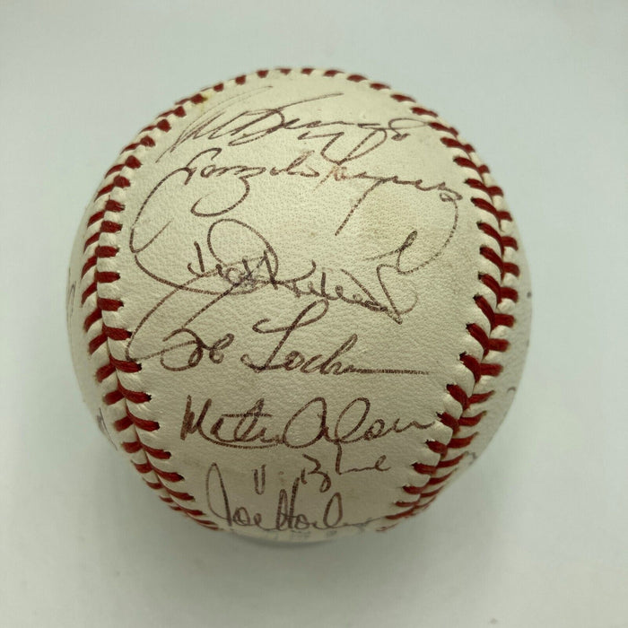 1972 Oakland A's Athletics World Series Champs Team Signed Baseball JSA COA