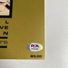 Willie Mays Signed Vintage Program "The Say Hey Years" With PSA DNA COA