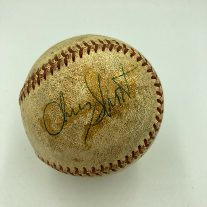 1966 Philadelphia Phillies Team Signed Baseball Richie Ashburn & Jim Bunning