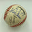 Beautiful 3,000 Hit Club Signed Baseball With Hit Totals Willie Mays JSA COA