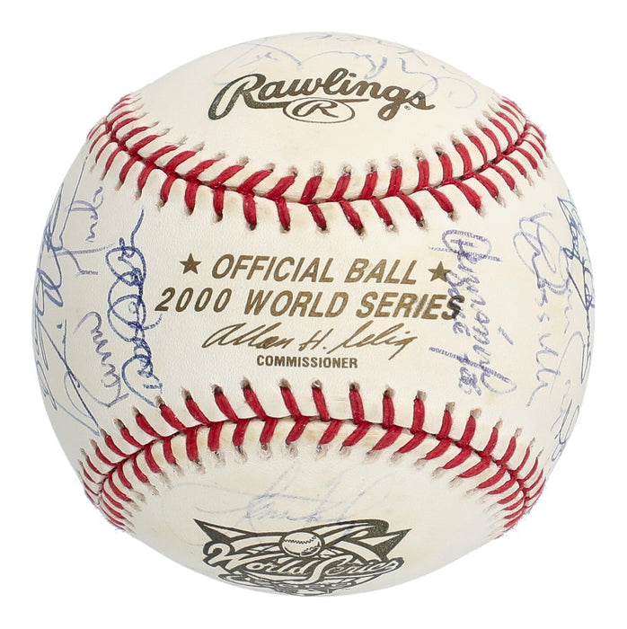 2000 New York Yankees WS Champs Team Signed Baseball Collection 60 Balls JSA COA