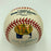 Bob Gibson Signed Heavily Inscribed Career STAT Baseball Reggie Jackson COA