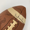 1970 Kansas City Chiefs Team Signed Vintage Rawlings Football