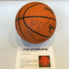1964-65 Boston Celtics NBA Champs Team Signed Basketball Bill Russell PSA DNA