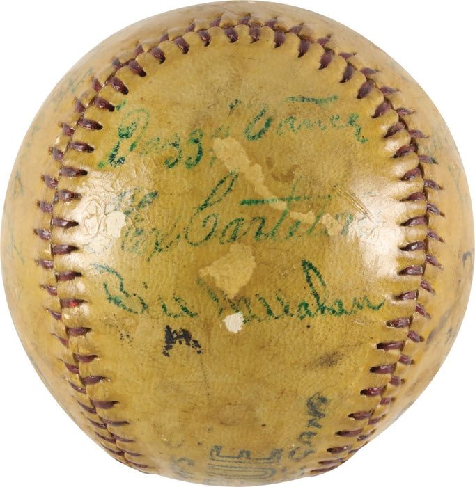 1934 St. Louis Cardinals World Series Champs Team Signed Baseball PSA DNA COA