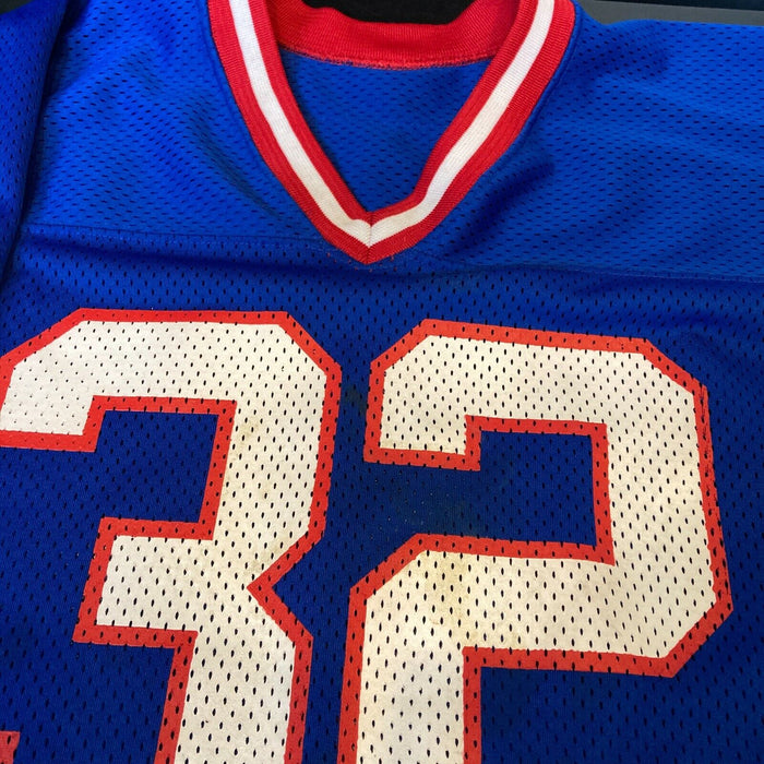 O.J. Simpson Signed 1970's Buffalo Bills Goodman & Sons Game Model Jersey JSA