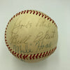 Joe DiMaggio Casey Stengel Heinie Manush HOF Multi Signed Baseball PSA DNA COA